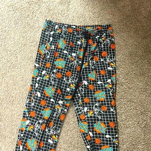 Tune squad bugs bunny basketball pajamas L